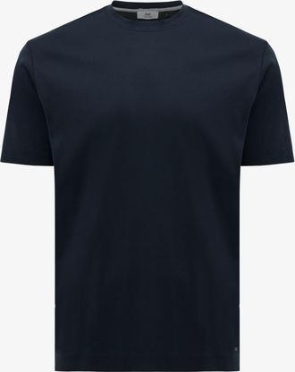 Gentiluomo Mercerised T-shirt | Donkerblauw
