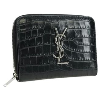 Saint Laurent Pre-owned Wallets, female, Black, Size: ONE SIZE Pre-owned Vintage Wallet