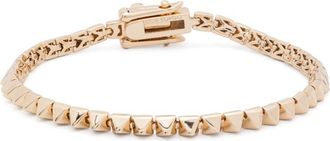 Eddie Borgo Pyramid Tennis bracelet - Oro
