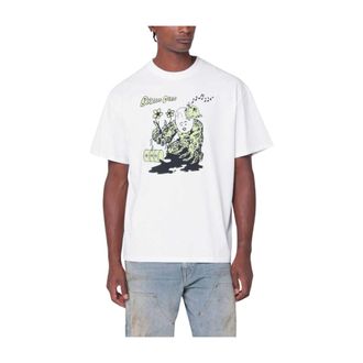 Brain Dead T-Shirt - male - Brain Dead - T-Shirts - White - M - Tops