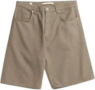 Norse Projects Korshavn Relaxed 5 Pocket Resist Dyed Twill Short - Heren - Korte Broeken - Beige - W33 - Katoen - Korte Broeken