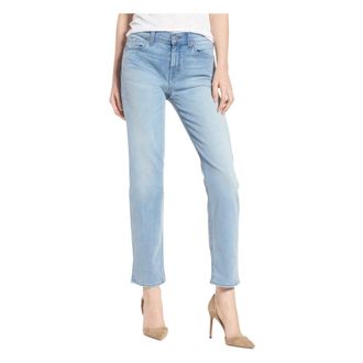 7 For All Mankind Slim-fit Jeans, female, Blue, Size: W28 Slim Jeans Roxanne Matte Finish