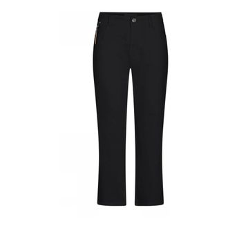 C.Ro Sophia Denim Zwarte Broek - Dames - Broeken - Zwart - Maat: M Denim