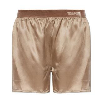 Tom Ford Mujer, Pantalones cortos, Beige, Talla: M