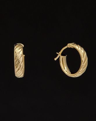 Italian Gold, Inc 14K Italian Gold Twisted Hoops