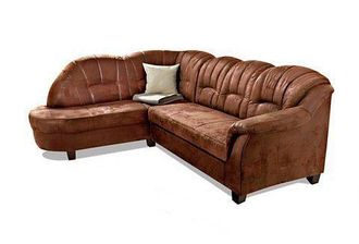 HOME AFFAIRE Ecksofa »Budapest zeitlos & elegant, bequeme Armlehnen, L-Form« wahlweise mit Bettfunktion, mit Recamiere oder Ottomane