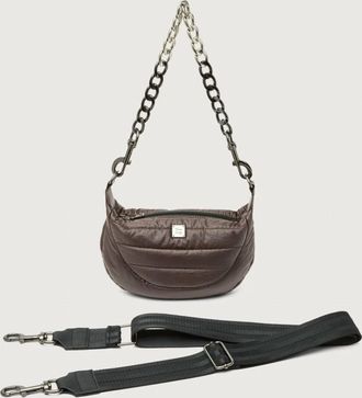 Think Royln Womens Tiny Dancer Crossbody Bag In Waxed Espresso