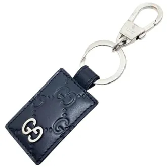 Gucci Pre-owned Accessories, female, Black, Size: ONE SIZE Pre-owned Keyring