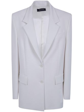 DRHOPE Single-Breasted Jacket Single Breasted Oversized Jacket