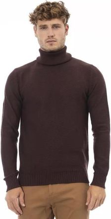 Alpha Studio Merino Wool Turtleneck Sweater