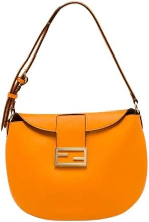Fendi Borsa Hobo Pre-owned - - Pre-owned - Donna - Arancione - ONE SIZE