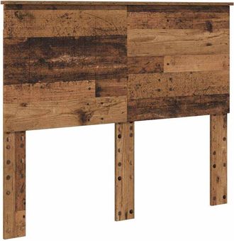 vidaXL Headboard with Headboard Old Wood 135 cm Engineered wood vidaXL