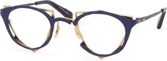Masahiromaruyama Mm-0045 Optisch Montuur - Dames - Brillen - Blauw - 48 MM - Accessoires