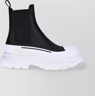 Alexander McQueen leather ankle boots