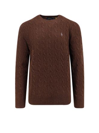 Polo Ralph Lauren Wool And Cashmere Cable Knit Sweater