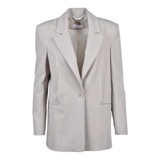Patrizia Pepe Giacca Dritta - - Jackets - Donna - Grigio - S