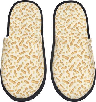 Generic Slipper Peanut Lightweight Camping Slippers Warm House Shoes For Ladies Home Women L
