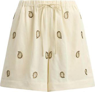 Polo Ralph Lauren Shorts met trekkoord en kralen - Beige