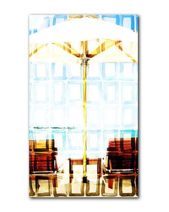 Ready2HangArt Ready2hangart A Day Sunbathing Wrapped Canvas Wall Art