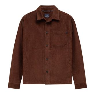 State of Art Overshirt - Heren - Jassen - Bruin - Maat: S Katoen