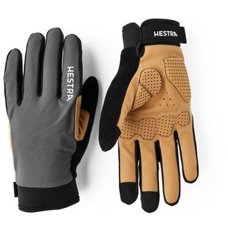 Hestra Bike Guard D3O Long 5 Finger Handschuhe - Unisex | grau