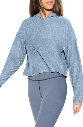 Spiritual Gangster Mya Hoodie in Heather Blue Mist at Nordstrom, Size X-Small