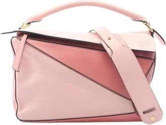 Loewe Pre-owned Handbag - Dames - Vintage Handtas - Roze - ONE Size - Leer - Vintage
