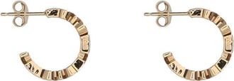 Versace Gouden Messing Oorbellen