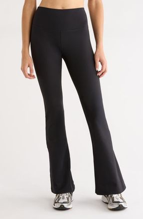 Zella Live In Flare Leggings in Black at Nordstrom, Size Xx-Large