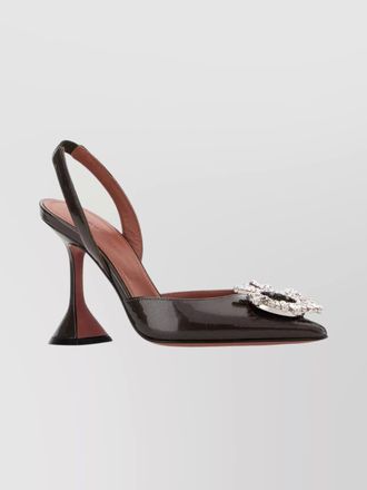 Amina Muaddi leather pumps