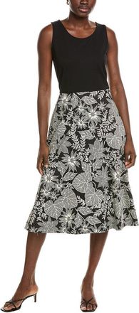 Brooks Brothers Printed Midi Dress