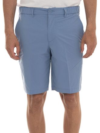 HUGO BOSS Shorts chino in jersey con vita media e tasche America