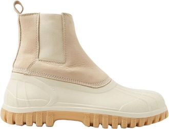 Diemme Balbi Enkellaarsjes - Dames - Chelseaboots - Beige - 42 EU - Leer - Schoenen