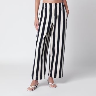 Jacquemus Parasol de-N&icirc;mes striped denim trousers