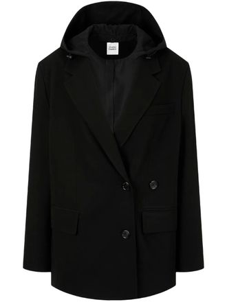 STUDIO TOMBOY layered blazer - Black
