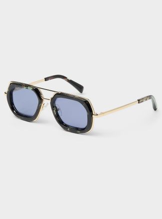 Dries Van Noten Double frame aviator sunglasses