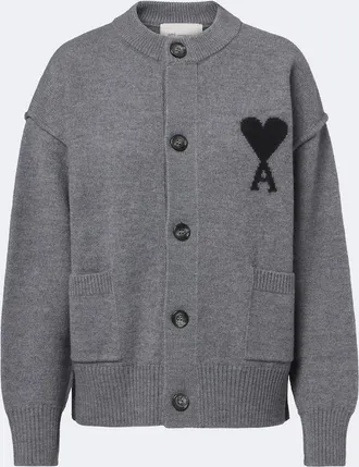 Ami Cardigan Ami de Coeur in lana