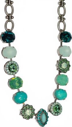 Mariana Womens Congo Necklace In Blue, Green