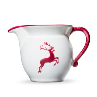 Gmundner Keramik Gmundner Keramik - Gmundner Cer&aacute;mica Bordeauxr. Ciervo, Vaso Vertedor De Leche 0,5 Litros