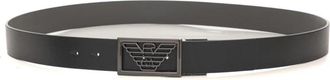 Emporio Armani Riem - Heren - Riemen - Zwart - ONE Size - Leer - Accessoires