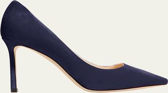 Jimmy Choo London Romy Suede 85mm Pump