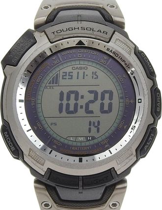 Casio Pro Trek Stainless Steel Wristwatch (Pre-Owned)