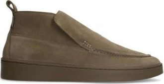 Manfield su&egrave;de enkelboots taupe