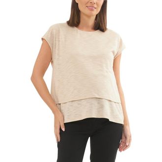 Ripe Jazmin Nursing Tee in Natural at Nordstrom, Size Xx-Large Au