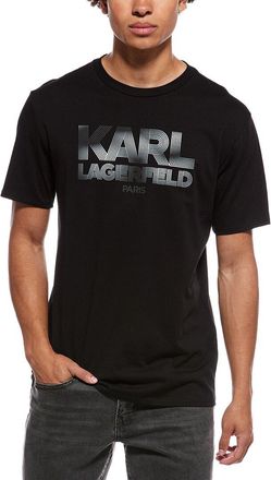 Karl Lagerfeld Karl Lagerfeld Rubberized Large Karl T-Shirt