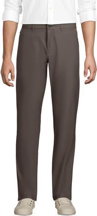 Lands End Slim Fit Performance Pant in Mushroom at Nordstrom, Size 34 X 32
