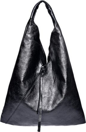 Isabella Rhea Zwart Rundleer Tas