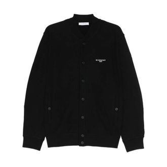 Givenchy Cardigans, male, Black, M, Couture Seam Cardigan