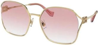 Miu Miu Irregular Sunglasses