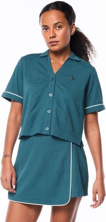 Sergio Tacchini Tullia Cabana Shirt in Mediterranea at Nordstrom, Size Xx-Large